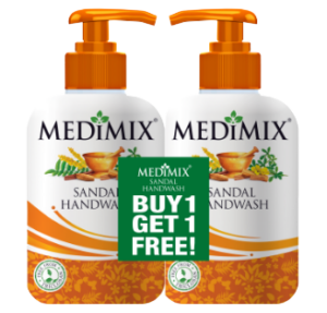 Sandal Handwash Pump - 250ml - Buy 1 Get 1 Free!